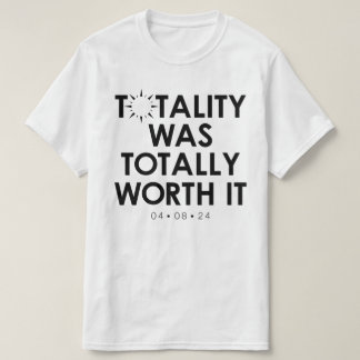 Camiseta 2024 Valor Total do Eclipse Solar T-Shirt