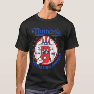 Camiseta 2025 Engraçado Nathans Famoso 2025 Concurso de Com