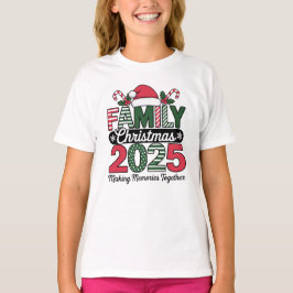 Camiseta 2025 Family Christmas 