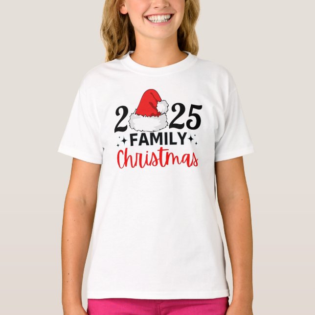 Camiseta 2025 Family Christmas (Frente)