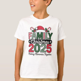 Camiseta 2025 Family Christmas 