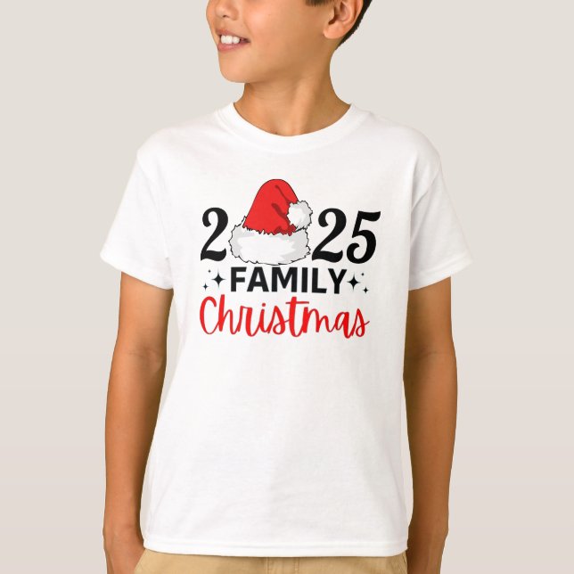 Camiseta 2025 Family Christmas (Frente)