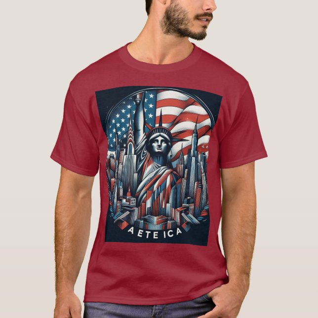 Camiseta 2025 U.S. T-Shirt Trends: What's In and What's Out (Frente)