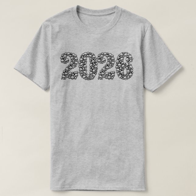 Camiseta 2026 in Skulls T-Shirt (Frente do Design)