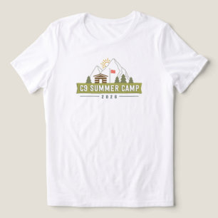 Camiseta 2026 Logo - Branco Corte Feminino