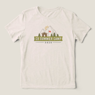 Camiseta 2026 Logo - Oatmeal Corte Feminino