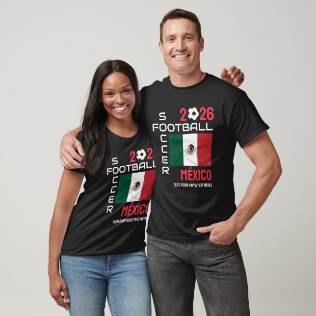 Camiseta 2026 QUALQUER ANO DE Futebol DO MÉXICO (Unissex)