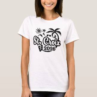Camiseta 2026 St. Croix Vacation or Trip