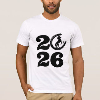 Camiseta 2026 Year of the Horse T-Shirt - Chinese New Year