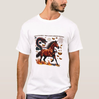 Camiseta 2026 Year of the Horse Triumph, Lunar Zodiac Gift