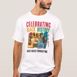 CAMISETA 2027 CELEBRANDO VOZES ATRAVÉS DO TEMPO HISTÓRIA NE