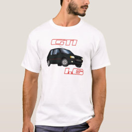 Camiseta 205 GTI 1.6 87 88 89 90 Preto