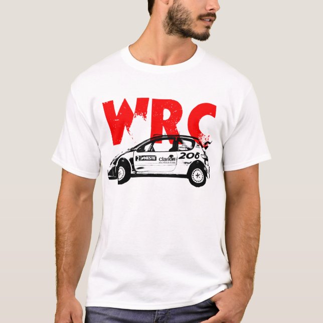 CAMISETA 206 WRC (Frente)