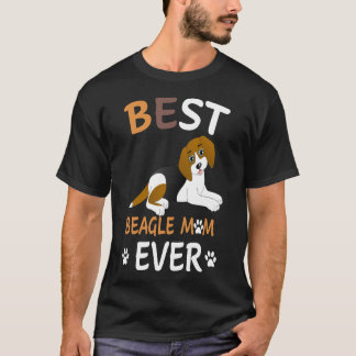 Camiseta 208 Melhor Beagle Mãe De Sempre