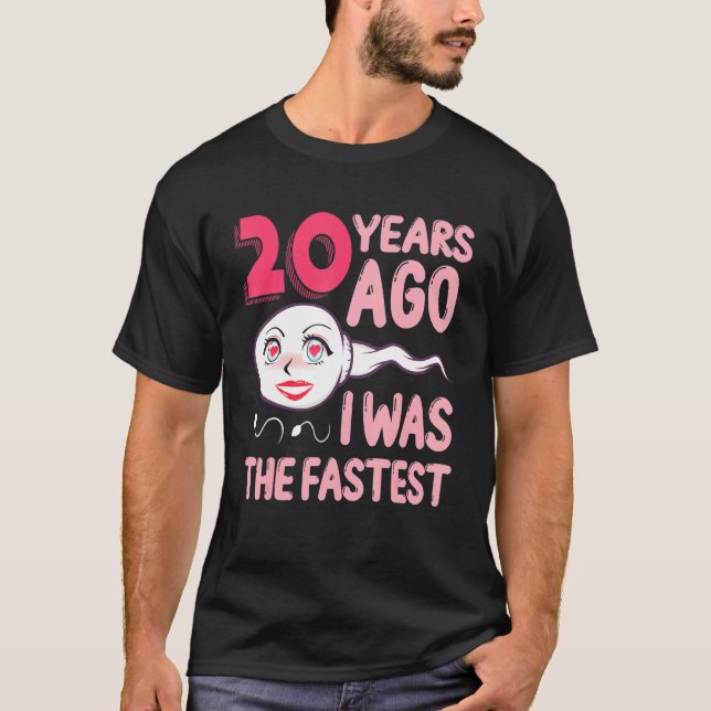 Camiseta 20 Aniversário De 20 Anos Atrás, Eu Era O Fasto (Frente)