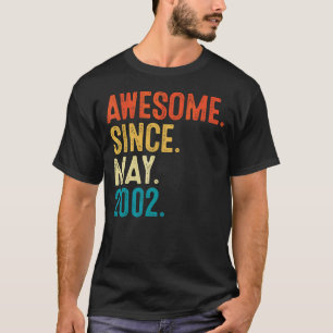 Camiseta 20 anos é incrível desde o aniversário de 20 de ma