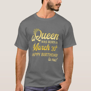 Camiseta 20 Birthday, aquele onde me virei para vinte