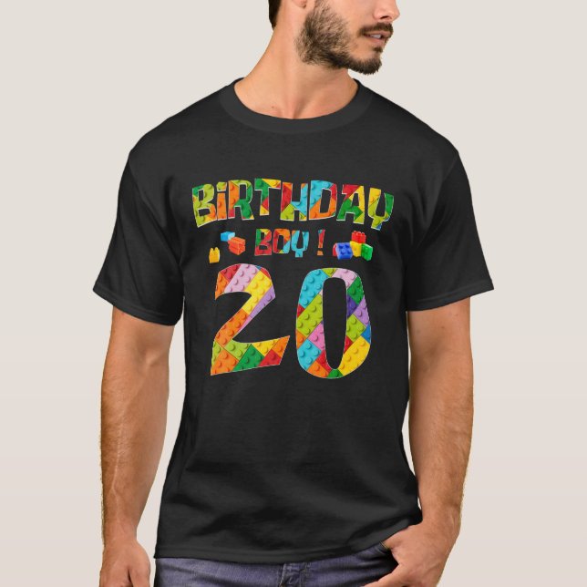 Camiseta 20 Birthday Gift 20 Anos (Frente)
