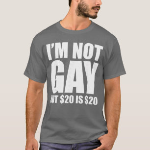 Camiseta 20 Bucks são 20 amigos LGBT engraçados e divertido