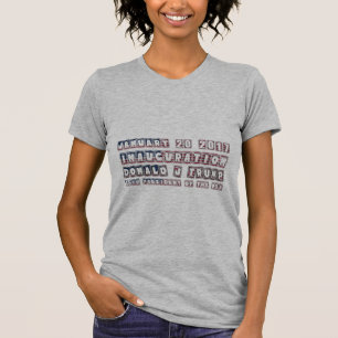 Camiseta 20 de janeiro de 2017 inauguração Donald Trump
