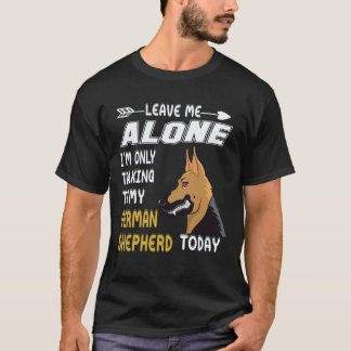 Camiseta 20 Deixe-me em paz Estou só a falar com o meu Sh a