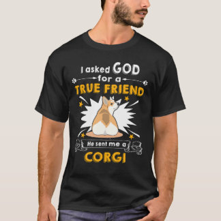 Camiseta 20 Ele Me Enviou Um Corgi