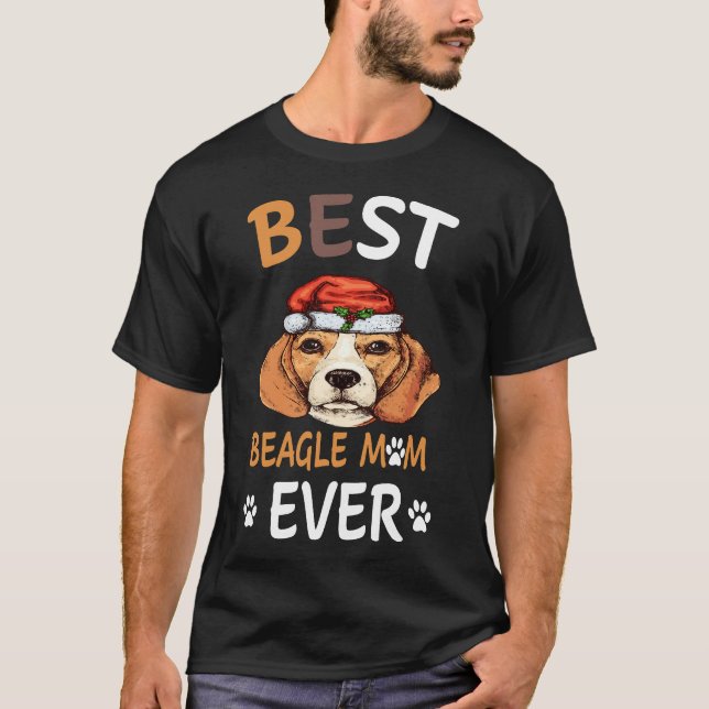 Camiseta 20 Melhor Beagle Mãe De Todos Os tempos (Frente)