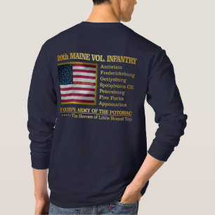 Camiseta 20o Infantaria voluntária de Maine (BH)
