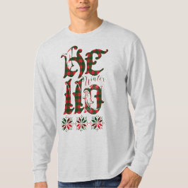 Camiseta 20XX Hello Winter Holiday Scotland Pattern