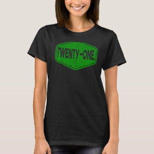 Camiseta 21º aniversário de Boy ou Girl 21 anos vinte e um