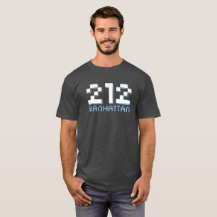 Camiseta 212 código de área de Manhattan NYC
