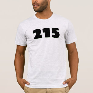Camiseta 215 Código de área