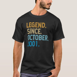 Camiseta 21 Anos De Legenda Desde Outubro De 2001 21rua Nas