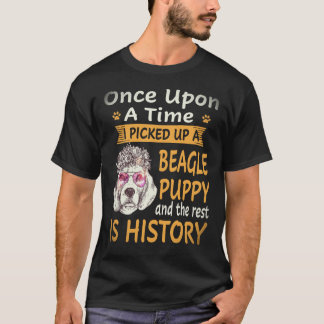 Camiseta 21 Era Uma Vez - Beagle Cachorrinho Beagle