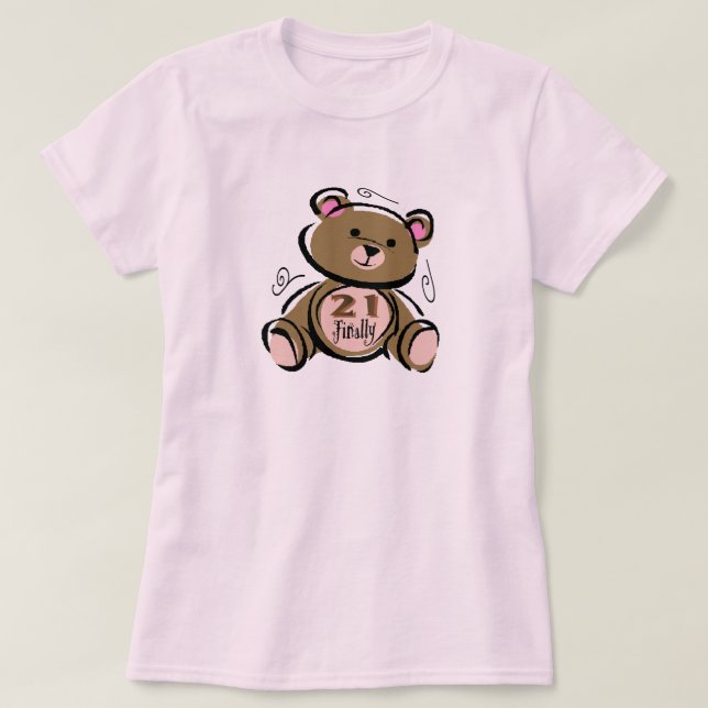 Camiseta 21 finalmente (Frente do Design)