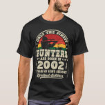 Camiseta 21 Year Old Deer Hunting Hunters Vintage 2002 21st<br><div class="desc">21 Year Old Deer Hunting Hunters Vintage 2002 21st Birthday</div>