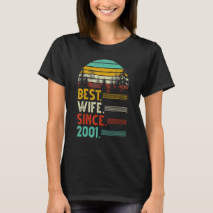 Camiseta 21ruas Casando Aniversário Engraçado Melhor Esposa