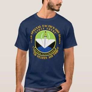 Camiseta 22º Esquadrão de Táticas Especiais do USAF Primeir