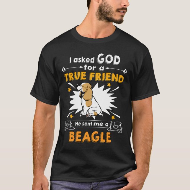 Camiseta 221 Perguntou A Deus Um Verdadeiro Amigo. (Frente)