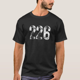Camiseta 226 Area Code London ON Mobile Telephone Area Code