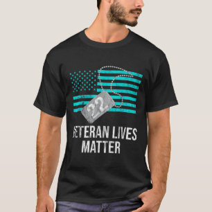 Camiseta 22 A Dia Vereador Militar Ptsd Sensibilização para