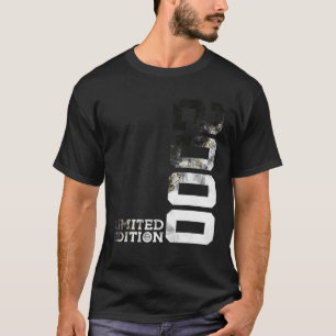 Camiseta 22 Anos 22 Nd Birthday Limited Edition 2000