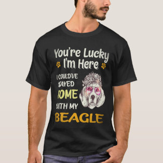 Camiseta 22 Fiquei em Casa Com o Meu Beagle