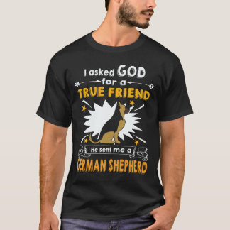 Camiseta 22 Peço a Deus Um Verdadeiro Amigo Ele Me Enviou U