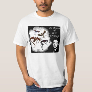Camiseta $22 sonhos de HP Lovecraft