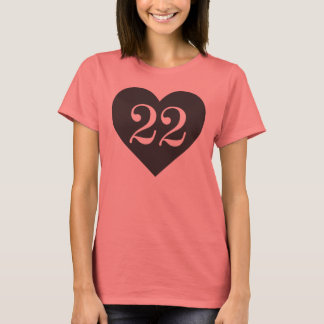 Camiseta 22 Tanque do Coração