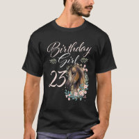 23ª Menina de Aniversário Cavalo de 23 Anos