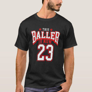 Camiseta 23º Aniversário, Basquete, 23 Anos
