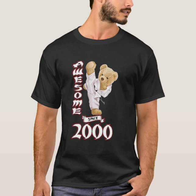 Camiseta 23º aniversário Homens Mulheres 2000 Espetacular K (Frente)