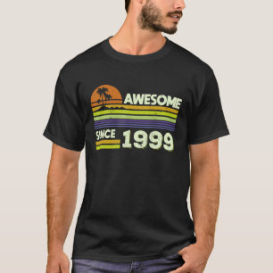 Camiseta 23º Aniversário Homens Mulheres Incríveis Desde 19